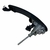Maçaneta Externa Dianteira Direita/Esquerda Com Chave Para Volkswagen Gol G3 4 Portas CHG - Autopeças Fuscão Preto