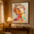 Quadro David Colorido – Arte Moderna Inspirada em Estátuas Renascentistas - comprar online