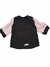 Buzo negro c/rosa