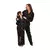 Pijama Largo Nina Negro Estrellas 14A - comprar en línea
