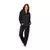 Pijama Largo Mujer Negro Estrellas L - comprar en línea