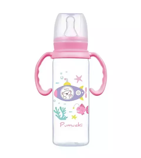 Mamadera Anticólico 240ml Pumucki Rosa - comprar en línea