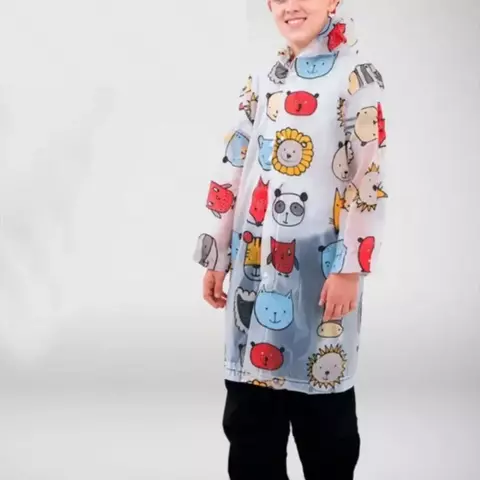 Capa lluvia Niño Infantil Animales Talla 8-10 Talca - comprar en línea