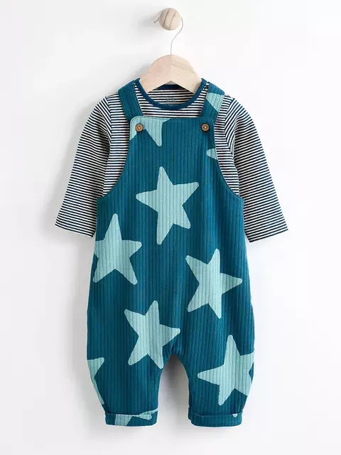 Conjunto Bebé Jardinera y Polera Next 1m - comprar en línea