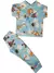 Pijama Polar Animales Celeste 2a - comprar en línea