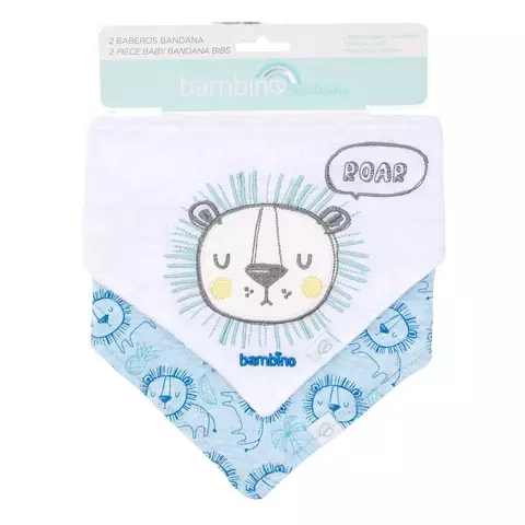 Babero Pack Bandana Niño Bambino León - comprar en línea