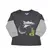 Polera Manga Larga Niño Space Gris en internet