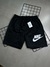 Bermuda Moletinho Nike Facão -Preto - comprar online