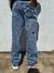 calça jeans Baggy stoned delavê for City na internet