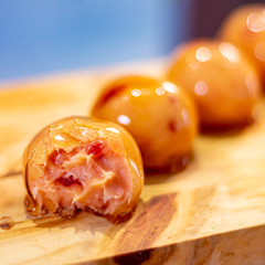 bala caramelizada cereja