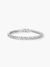 Pulseira Riviera Três Pontas 3mm Ródio - comprar online
