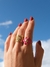 Anel Margarida Pink Ouro - comprar online