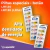Imagem do Pilha Alcalina LR1130 Elgin Bateria LR54 AG10 kit 50 unidades