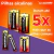 Pilha Alcalina AAA Panasonic Bateria 3A Palito kit 16 unidades