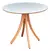 Mesa Eco Redonda De 80CM Na Cor Branco
