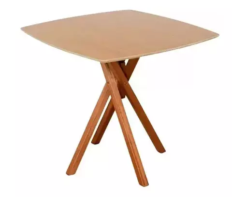 Mesa June Quadrada Especial De 80cm com 3 Opções de Cores do Tampo - comprar online