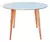Mesa Dina Redonda De 90CM Na Cor Branca - comprar online