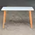 Mesa Dina Retangular Reta De 120x80CM Na Cor Branca na internet