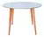 Mesa Dina Redonda De 110CM Na Cor Branca - comprar online