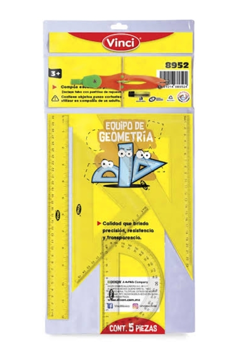 Vinci Juego de Geometría Mediano
