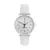 Relógio feminino casual com pulseira de couro. - comprar online