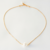 Colar Dourado Pingente Pérola - comprar online