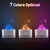 Difusor Humidificador Vaporizador Efecto Llama Ultrasónico Blanco en internet
