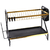 Secaplatos de Lujo Acero Negro y Dorado Vajilla 53x36x25cm - Compra Astuta