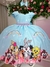 Vestido Ysa Kids Looney Tunes Baby Azul Bebe
