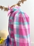 Conjunto Meninas Junino Camisa Rosa Com Mini Saia Xadrez - VendStok