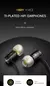 HiBy Yves Fones de ouvido HiFi micro-dinâmicos banhados a Ti de 6 mm na internet