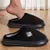 Pantufa masculina executiva xadrez aconchegante EVA e Veludo