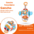 Brinquedos Montessori educacional para coordenação motora