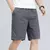 Plus size shorts masculinos streetwear casual algodão verão conforto - loja online