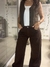Jean wide leg VERONA DARK BROWN en internet