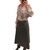 Pollera larga ecocuero - comprar online