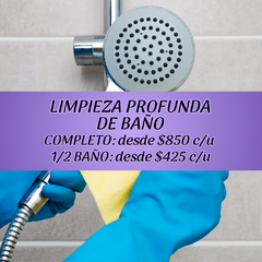 Apartado Limpieza de Baño - comprar en línea