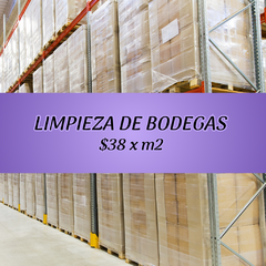 Apartado Limpieza de Bodegas - comprar en línea