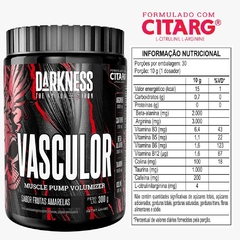 Vasculor Muscle Pump Volumizer 300G - DARKNESS - comprar online