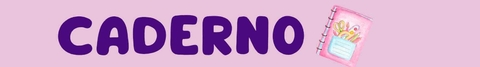 Banner da categoria Cadernos