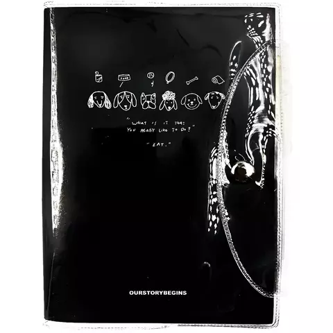 Caderno De Anotação Gato E Cachorro PEQUENO