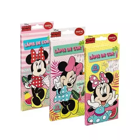 Lápis de Cor - Minnie Mouse Molin - comprar online
