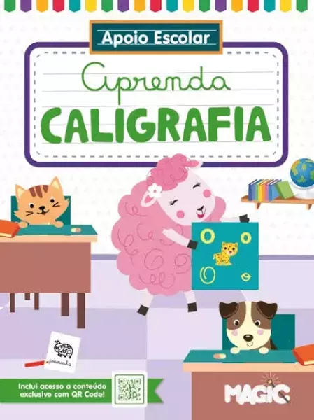 Livro "Aprenda Caligrafia" - comprar online