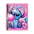 Fichário Personalizado Stitch Chiclete - comprar online