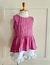 Conjunto Bordado Rosa - comprar online