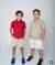 Shorts Linho Liso Bege