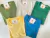 Camiseta Gola Careca Amarelo - comprar online