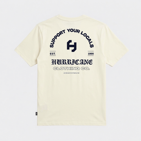 CAMISETA HURRICANE SUPPORT YOUR LOCALS