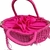 BOLSA PALHA ROSA COM TASSEL na internet