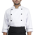 Dolmã Chef de Cozinha 100% Algodão Mangas 3/4 Branca